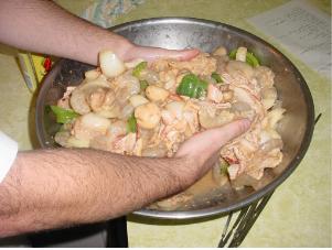 Seafood-ka-bobs